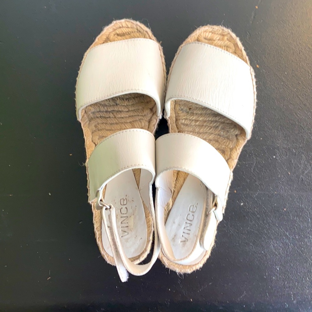 Vince espadrille sandals sz 6